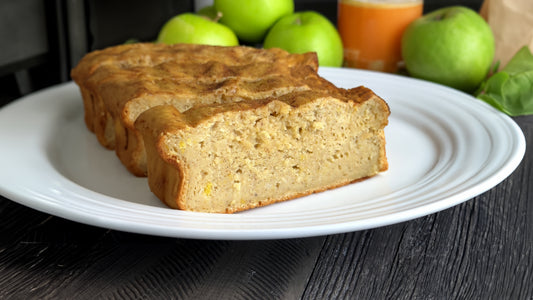 Healthy Apple Cinnamon Protein Bread